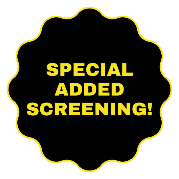 Sticker image noting that The People's Joker is a special additional screening.